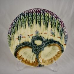 Luneville Asparagus & Shell Plate - SOLD
